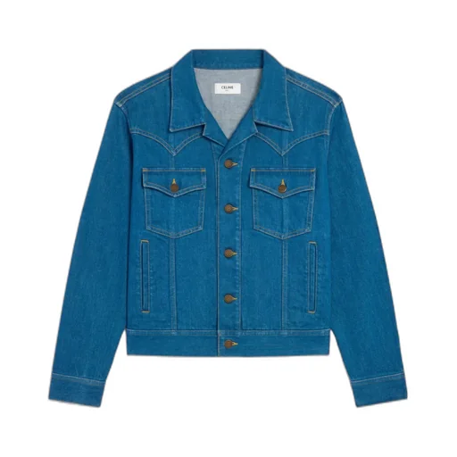 Trucker Jacket In Cotton Denim