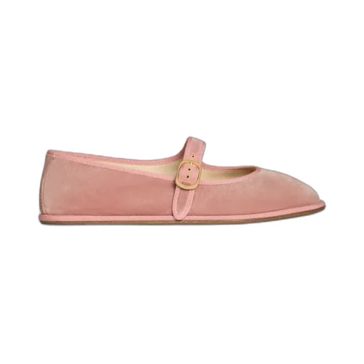 Eve Triomphe Mary-Jane Ballerina In Velvet