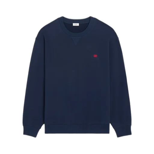 Loose Sweatshirt In Cotton Fleece
