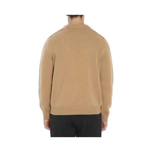 Crew Neck Sweater In Wool And Cashmere