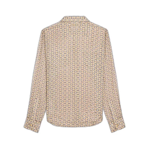 Tilly Shirt In Wool Silk Etamine