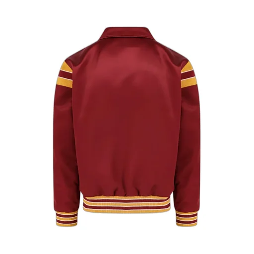 Triomphe Teddy Jacket In Satin
