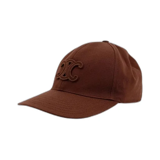 Triomphe Baseball Cap In Cotton Gabardine