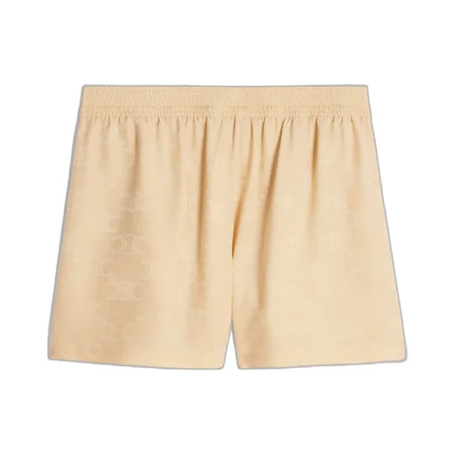 Flowing Shorts In Triomphe Silk Jacquard