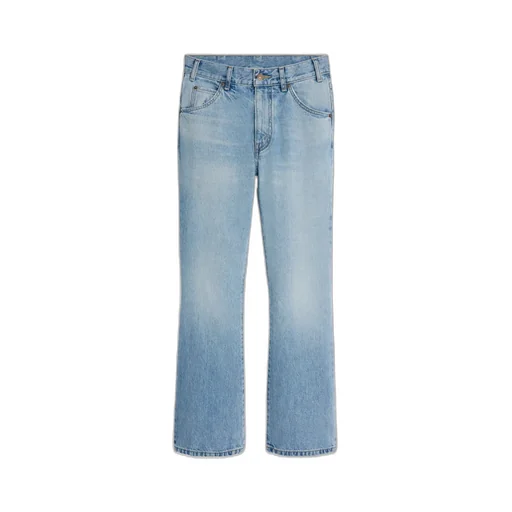 Multi-Pocket Flared Jeans