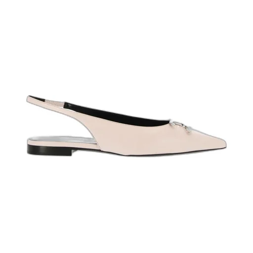 Alma Triomphe Flat Slingback In Lambskin