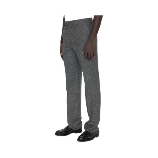 Mods Pants In Prince Of Wales Wool