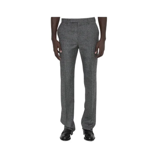 Mods Pants In Prince Of Wales Wool