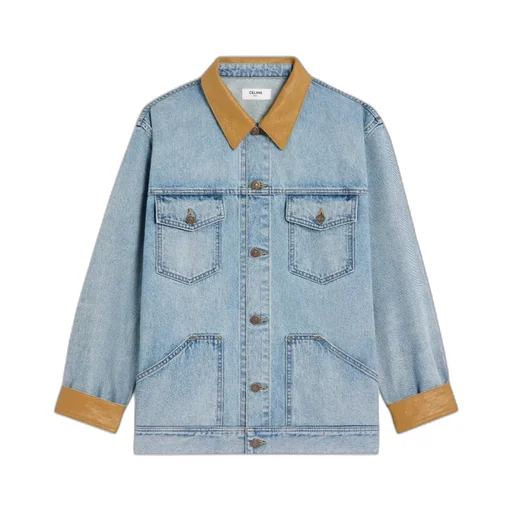 Trucker Jacket In Blue Eclipse Wash Denim