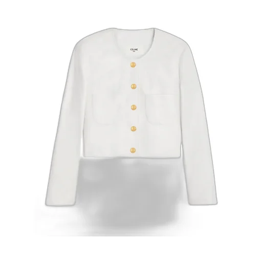 Jacket With Pure Collar In Soft Lambskin