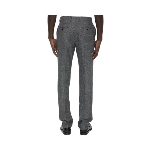 Mods Pants In Prince Of Wales Wool