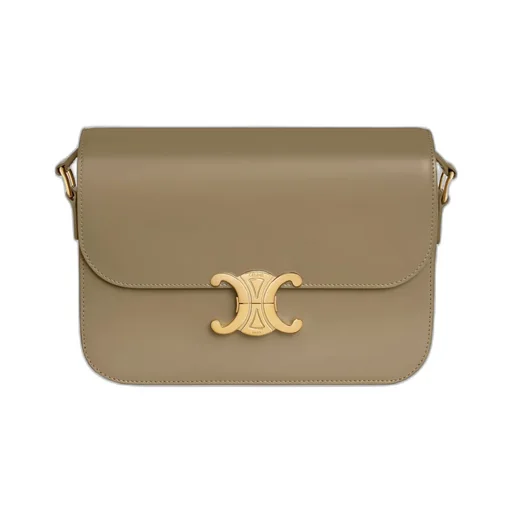 Classique Triomphe Bag In Shiny Calfskin