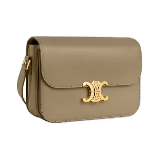Classique Triomphe Bag In Shiny Calfskin