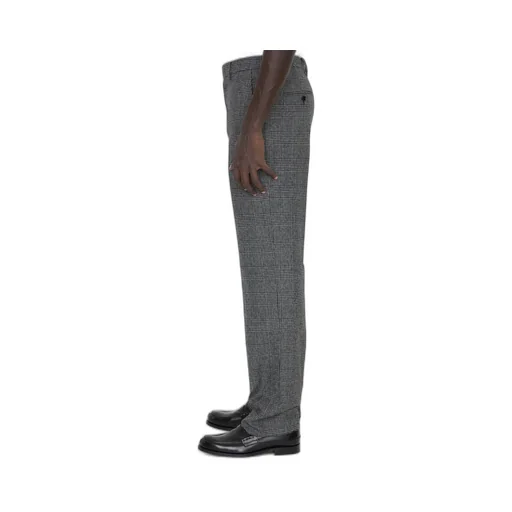 Mods Pants In Prince Of Wales Wool