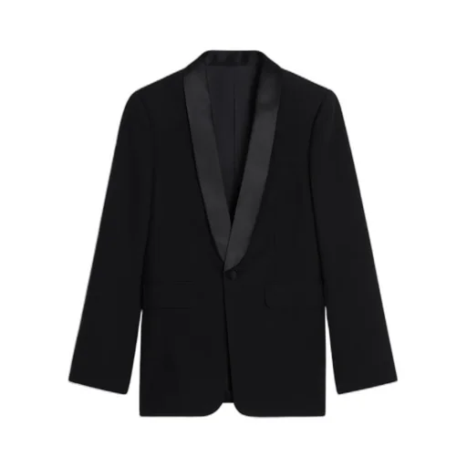 Classic Tux Jacket In Mohair And Silk