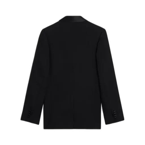 Classic Tux Jacket In Mohair And Silk
