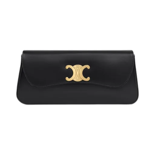 Lola Clutch In Shiny Calfskin