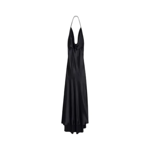 Lingerie Dress In Satin Crepe