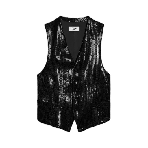 Embroidered Waistcoat In Sablé