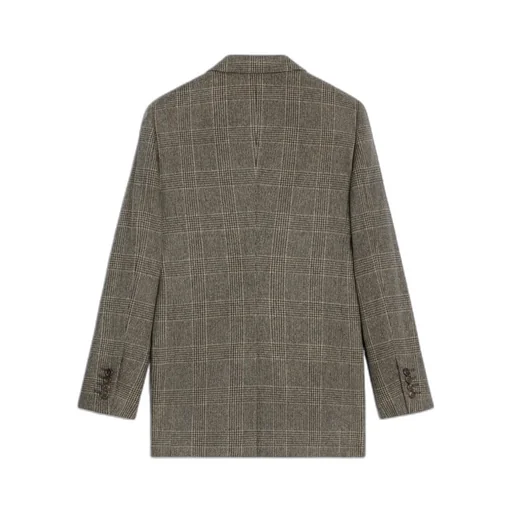 Long Jacket In Wool And Cashmere