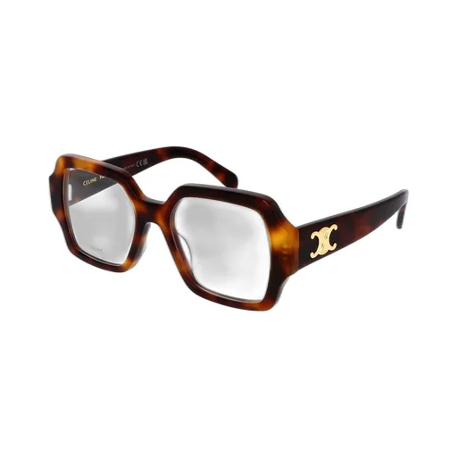 Triomphe Tortoiseshell-Effect Square-Frame Glasses
