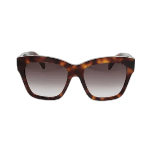 Tortoiseshell Cat-Eye Frame Sunglasses