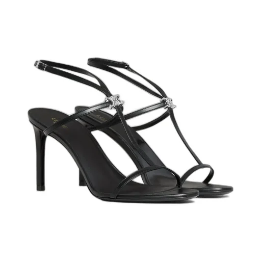 T-Bar Triomphe Sandal In Calfskin