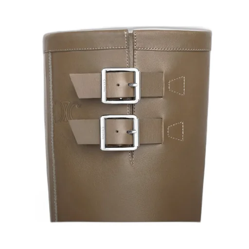 Bulky Biker High Boot In Calfskin
