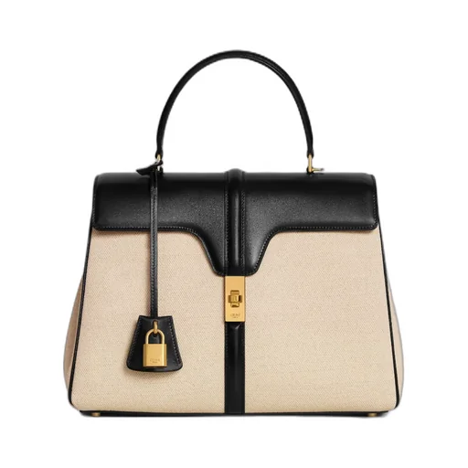 Classique 16 Bag In Textile And Calfskin