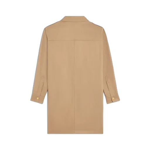 Saharienne Mini Dress In Cotton Linen