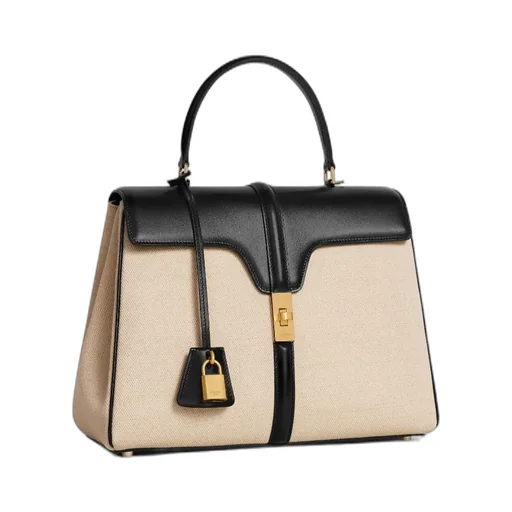 Classique 16 Bag In Textile And Calfskin
