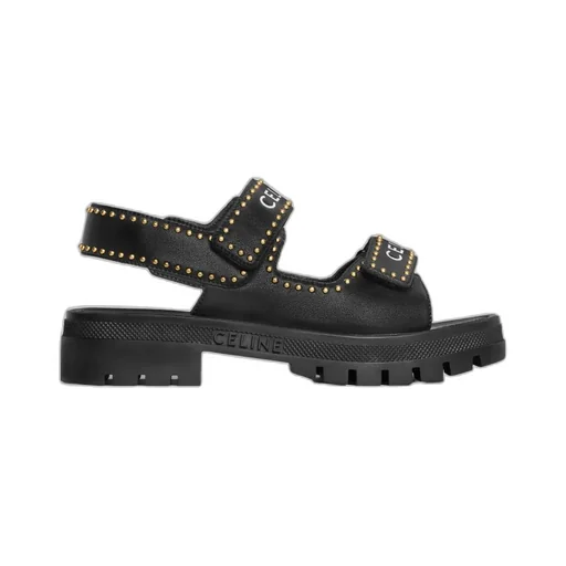 Leo Studded Chunky Sandal In Calfskin