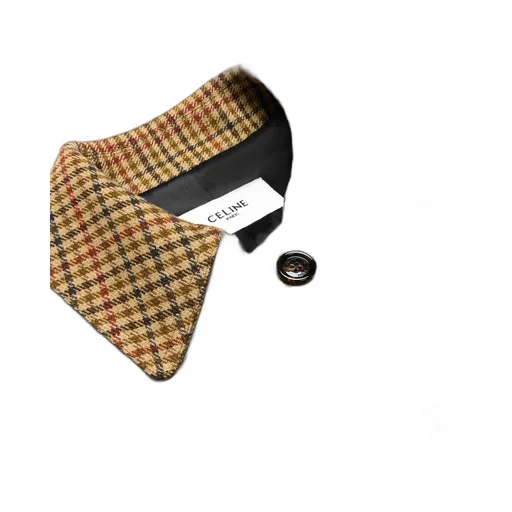 Mac Coat In Checked Wool