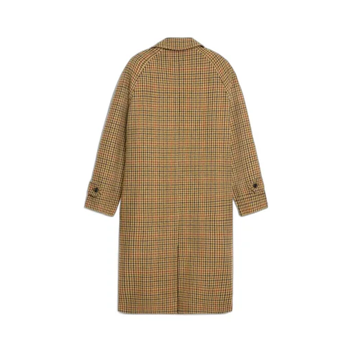Mac Coat In Checked Wool
