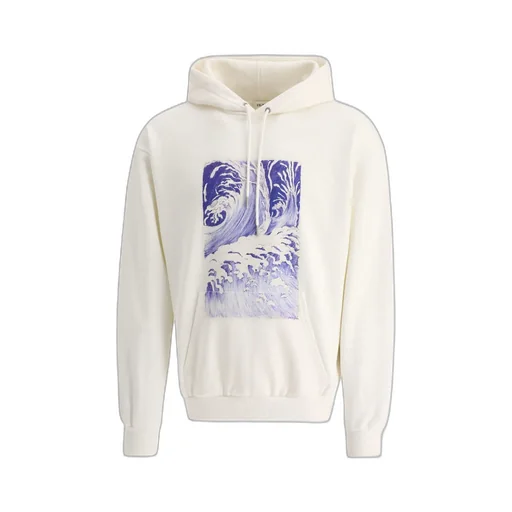 Loose Wave Hoodie In Cotton Fleece