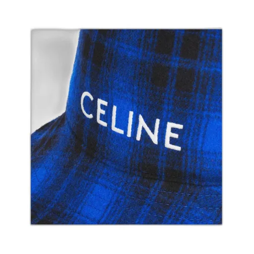Bucket Hat In Checked Flannel