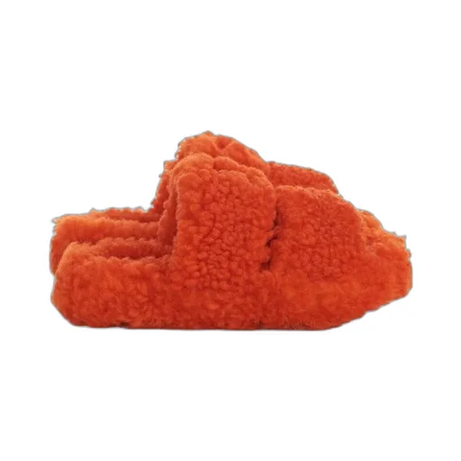 Fur Slides Triomphe Open Slide In Shearling