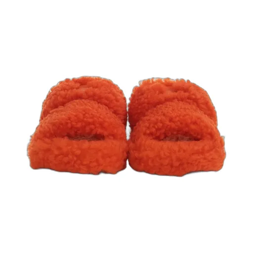 Fur Slides Triomphe Open Slide In Shearling