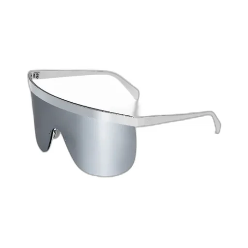 Moon Sunglasses In Metal With Mirror Lenses