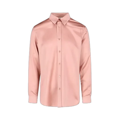 Loose Shirt In Satin Silk