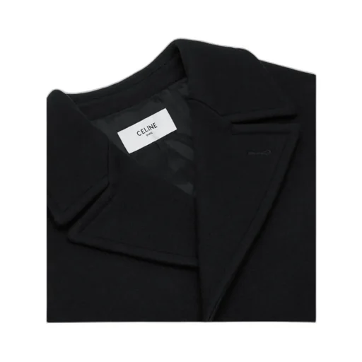 Egg-Shaped Peacoat In Felt