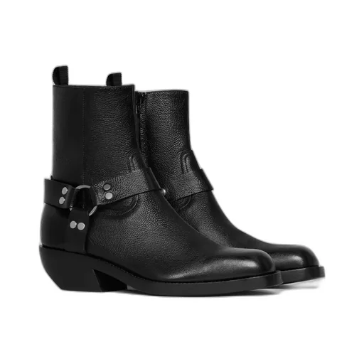 Rider Boot In Calfskin - Vegetal Tanning