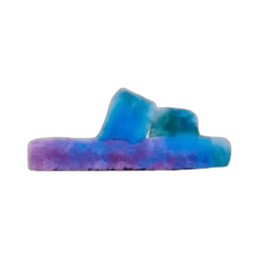 Fur Slides Triomphe Open Slide In Shearling