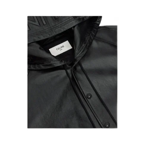 Hooded Jacket In Soft Lambskin