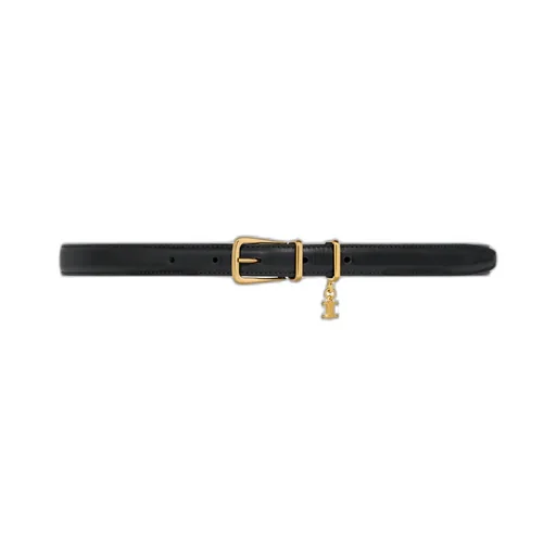 Elegant Charm Belt 18Mm In Taurillon Leather