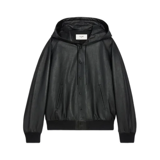 Hooded Jacket In Soft Lambskin