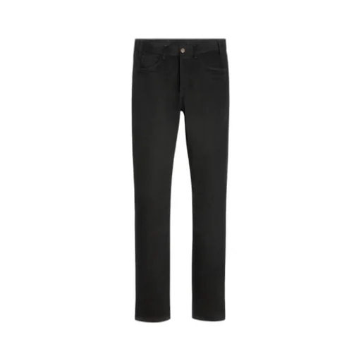 Lou Jeans In Pure Black Wash Denim