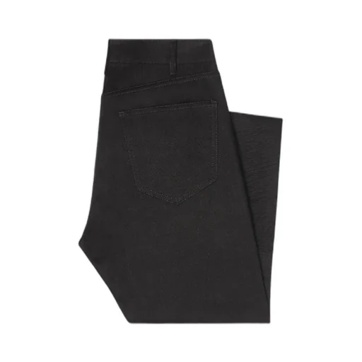 Lou Jeans In Pure Black Wash Denim