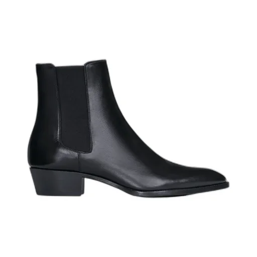 Drugstore Chelsea Boot In Shiny Calfskin