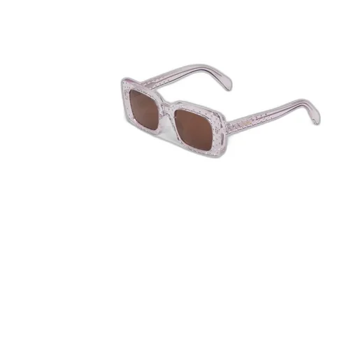 Square S213 Sunglasses In Acetate With Crystals